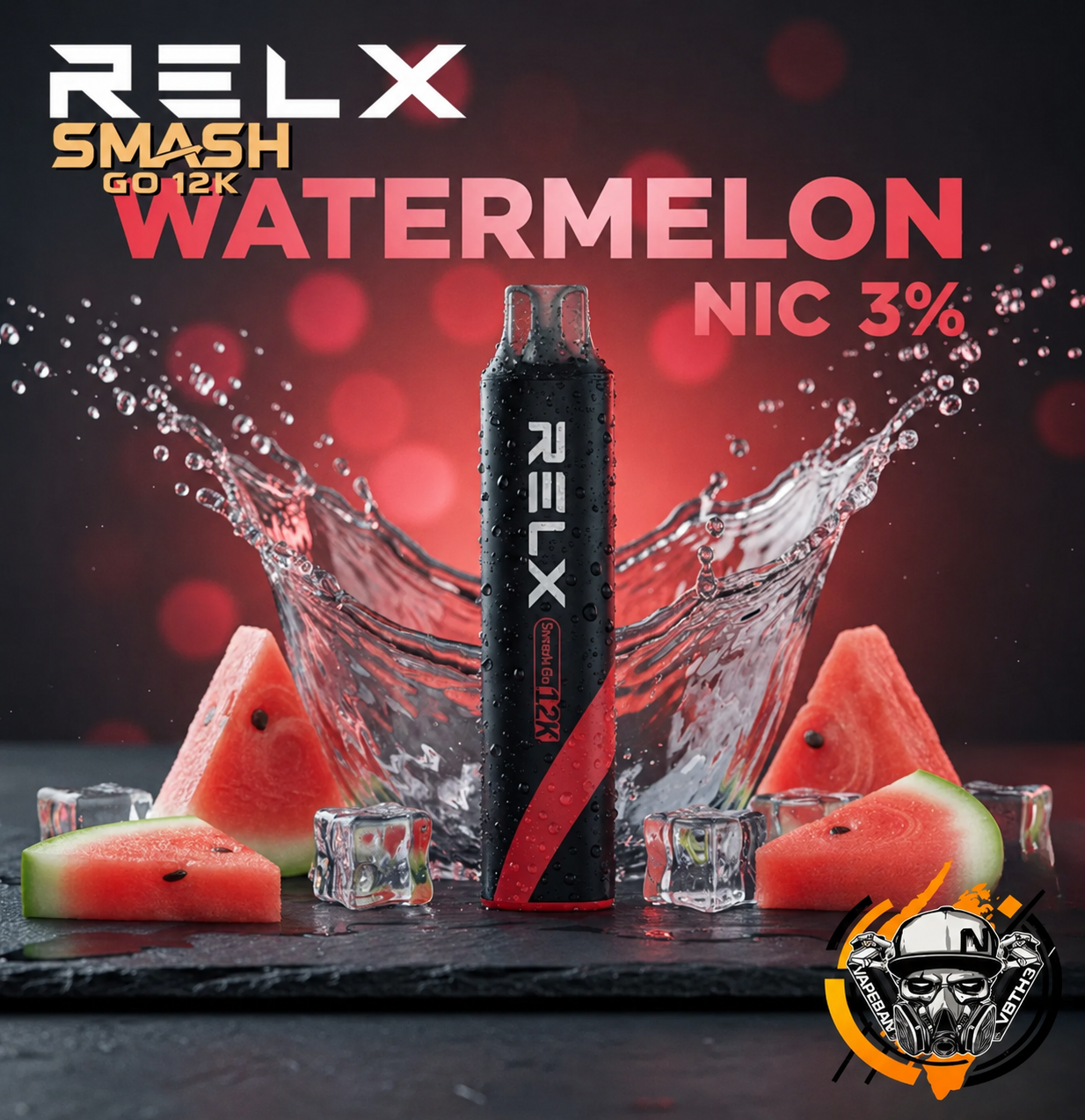 Relx Smash Go 12000 Puffs